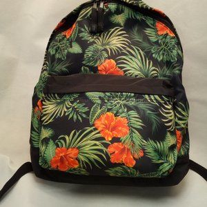 floral print backpack, nwt